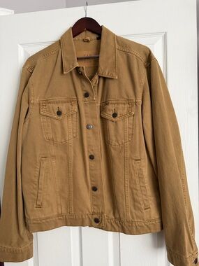 GAP Denim Tan Trucker Jacket